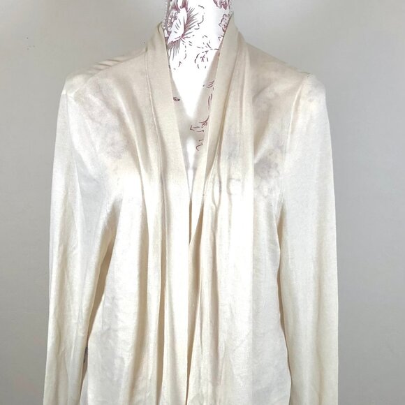 🌸 Dana Buchman Floral Drape Cardigan XL – Vintage-Inspired Soft Layering Piece - Picture 1 of 15